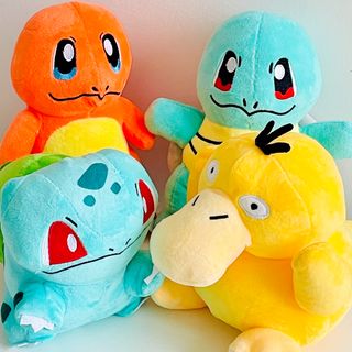 Peluche Pokemon Psyduck Squirtle Charmander Bulbas