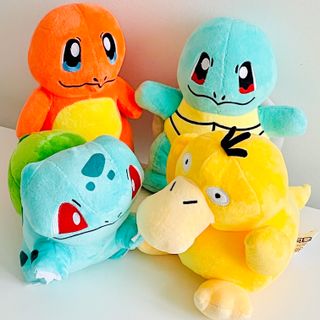 Peluche Pokemon Psyduck Squirtle Charmander Bulbas