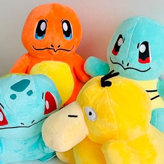 Peluche Pokemon Psyduck Squirtle Charmander Bulbas