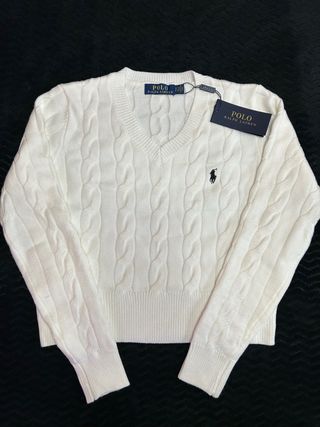 Jersey Polo Ralph Lauren Blanco Talla S