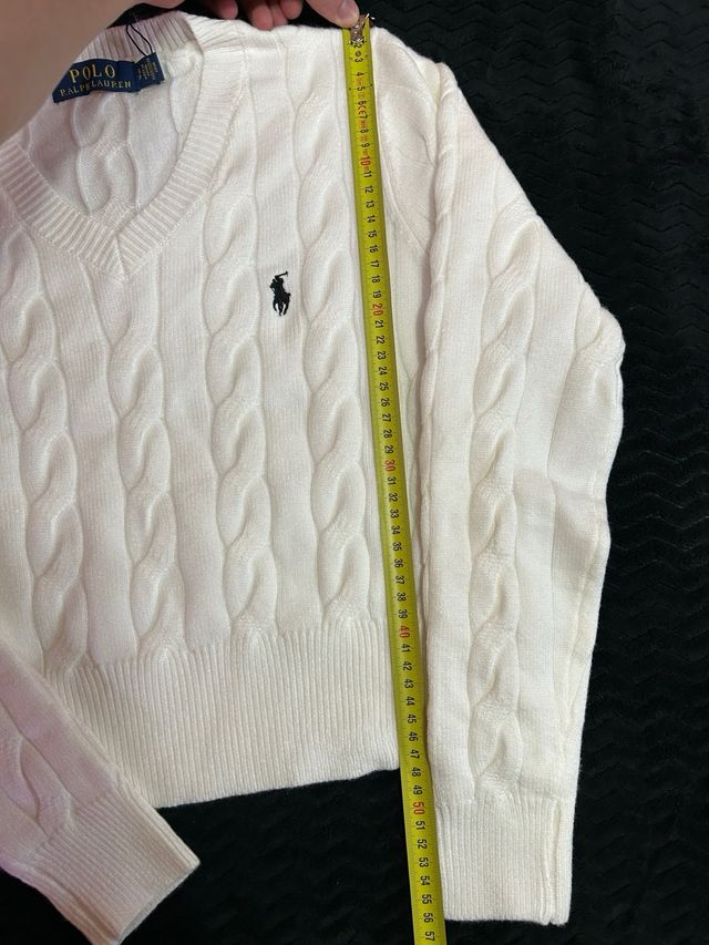 Jersey Polo Ralph Lauren Blanco Talla S