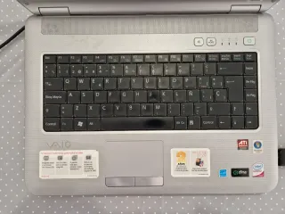 Portátil Sony Vaio VGNNS21S/S Plata