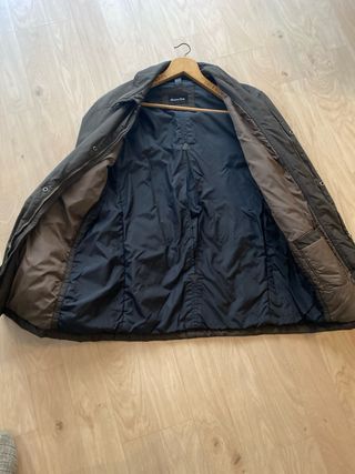 Chaquetón Massimo Dutti color marrón  talla XL