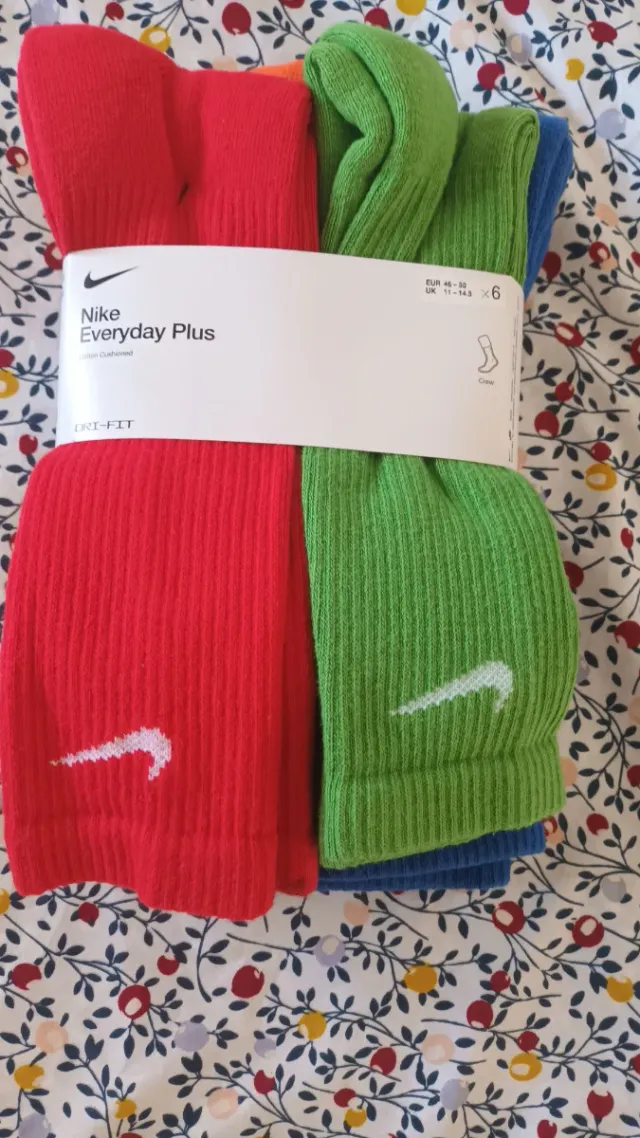 6 Calcetines Nike Everyday ,nuevos