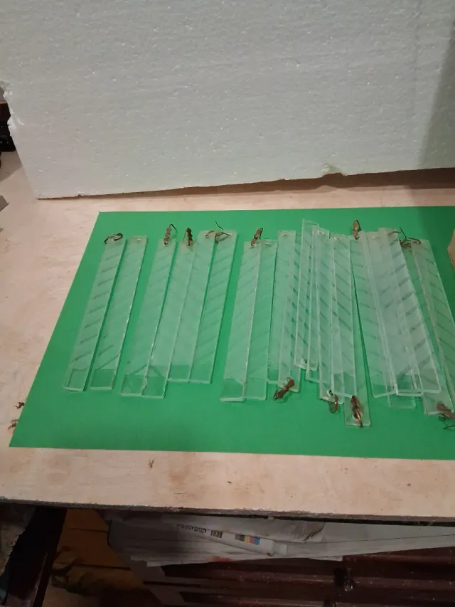 Cristales para lámpara DIY