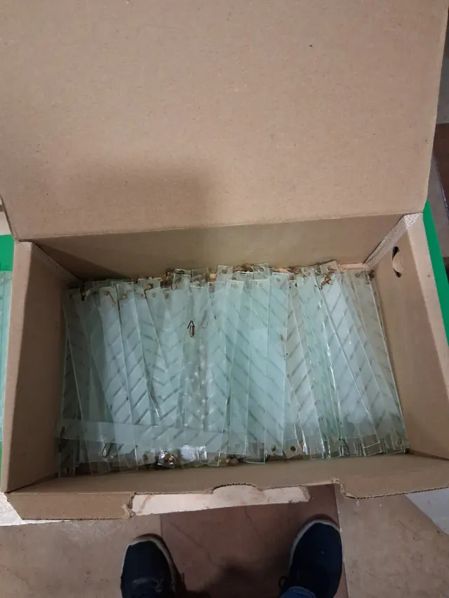 Cristales para lámpara DIY