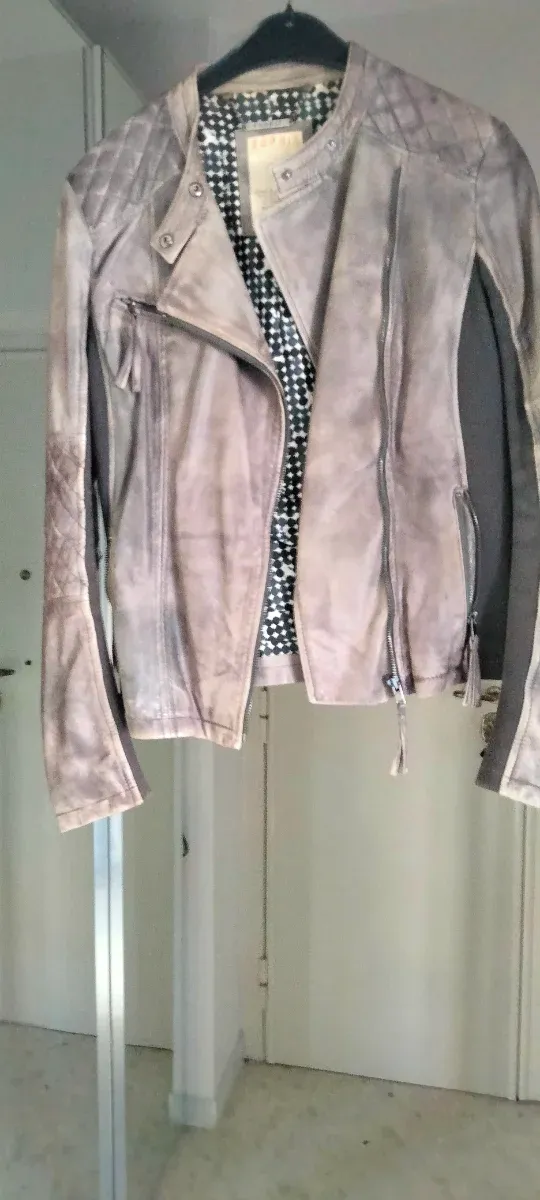 Giubbino in pelle Esprit taglia S