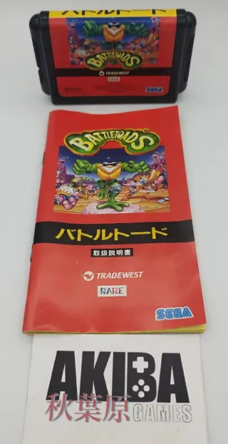 Battletoads Mega Drive Cartucho Sega