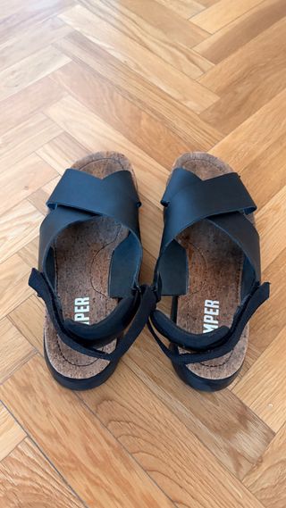 Sandalias Camper Oruga Talla 40 Negras