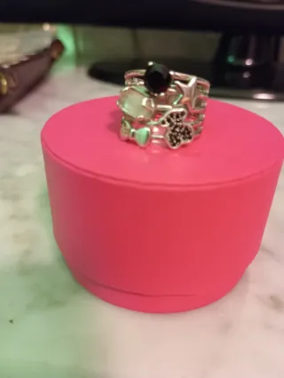 Anillo tous Onix,join de tous ,talla 14.