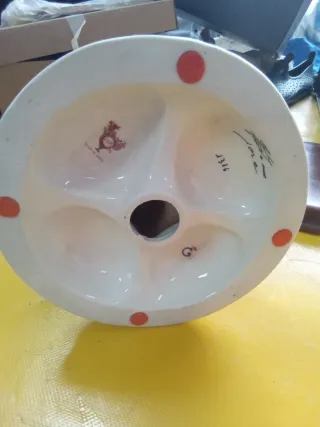 Figura de porcelana: Cazador con perro Galos