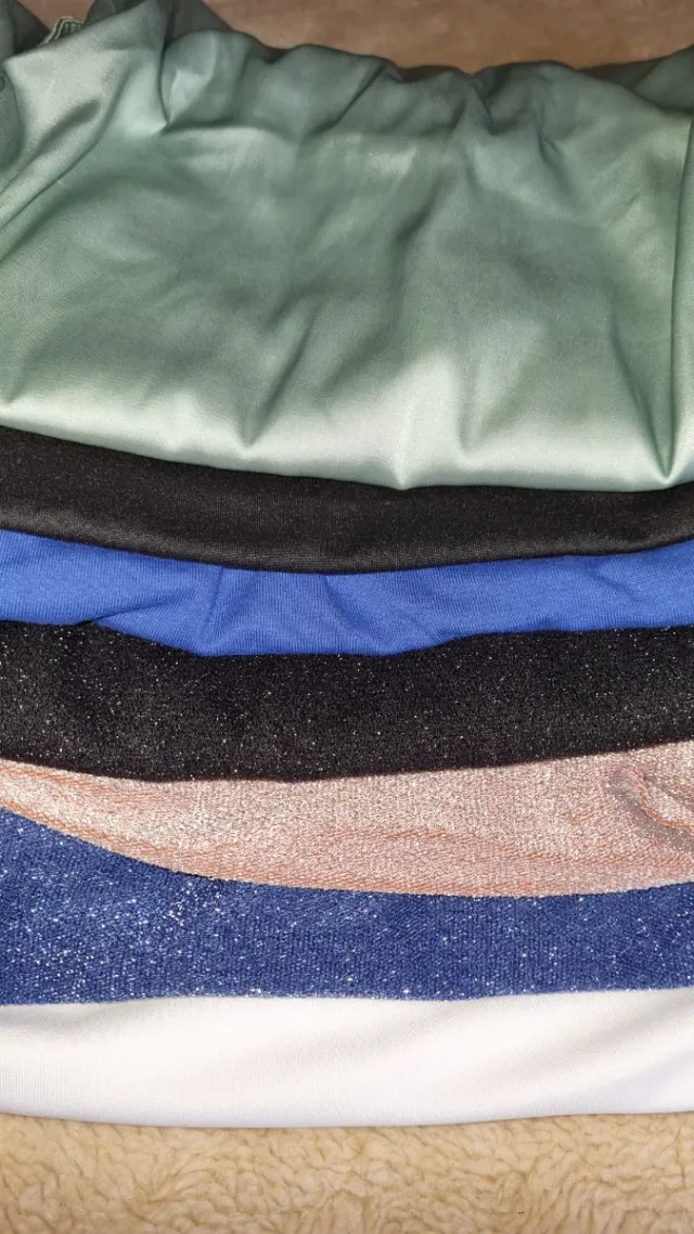 Lote 7 vestidos tirantes.