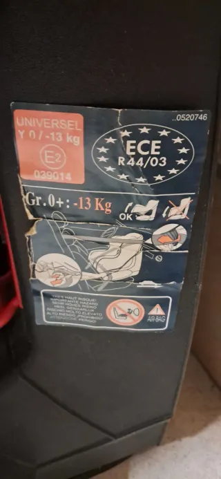 Silla de coche evolutiva ISOFIX