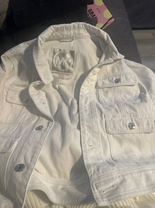 Chaqueta vaquera Michael Kors blanca