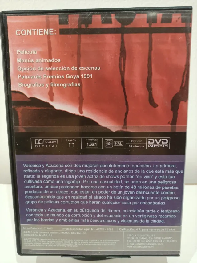 DVD Todo por la pasta (Enrique Urbizu)