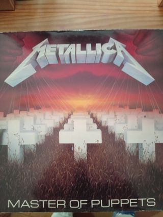 Vinilo Metallica Master of Puppets