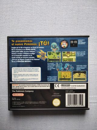 Pokémon Mundo Misterioso: Equipo de Rescate Blu DS
