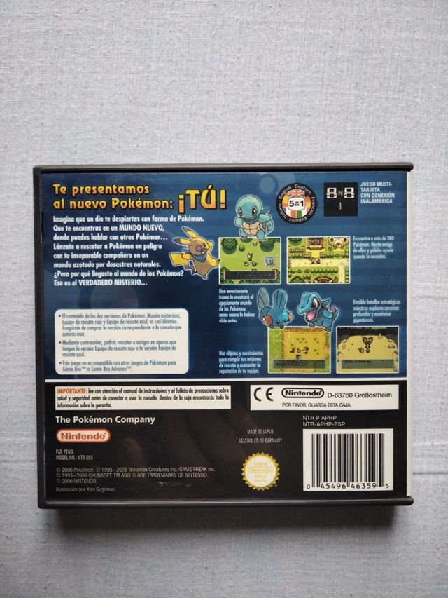 Pokémon Mundo Misterioso: Equipe de Resgate Azul DS