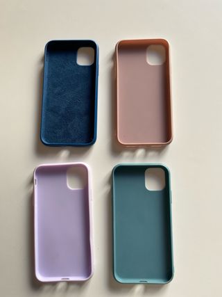 Fundas iPhone 11 (4 unidades)