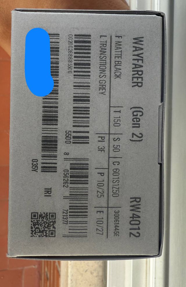 RayBan Meta Gris Transición