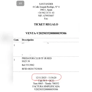 Botas de fútbol NUEVAS , Adidas Predator