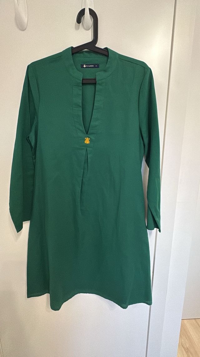 Vestido verde El Capote talla S