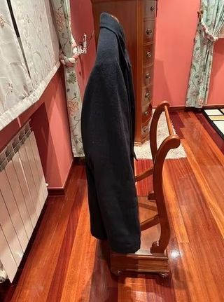 Chaqueta Peyton Lana y Cachemira Talla 54 Azul Mar