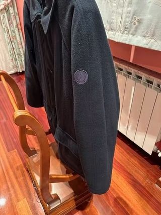 Chaqueta Peyton Lana y Cachemira Talla 54 Azul Mar