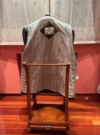 Chaqueta Peyton Lana y Cachemira Talla 54 Azul Mar