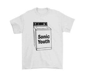 Camiseta Sonic Youth Lavadora Talla S