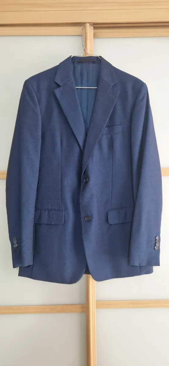 Traje azul de vestir