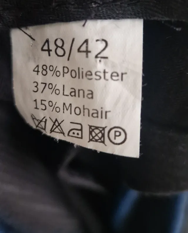 Traje azul de vestir