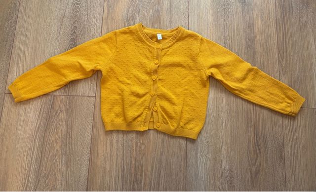 Rebeca gialla per bambina 3 anni (98cm)