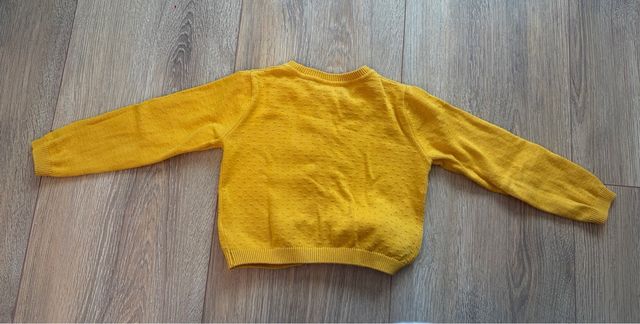 Rebeca gialla per bambina 3 anni (98cm)