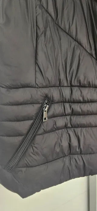 Chaleco acolchado negro