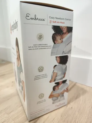 Mochila Portabebés Ergobaby Embrace Soft Air Mesh