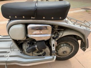 Lambretta Li150 Special Plata/Burdeos