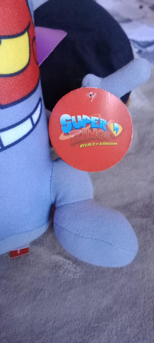 Peluche Tim Rocket Superzings 35cm