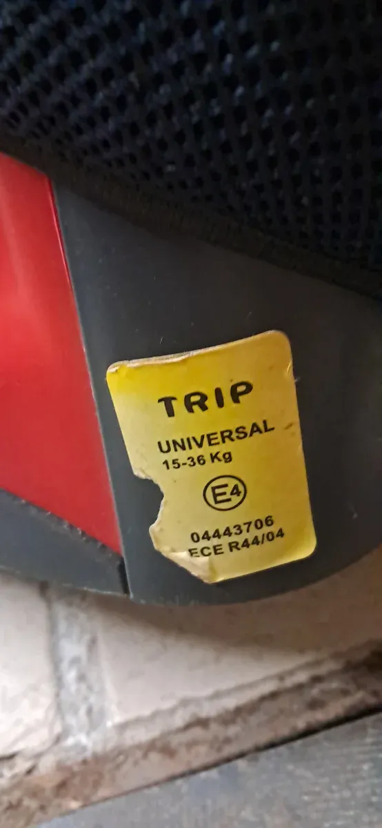 URGE VENTA Silla coche TRIP + 1 de regalo