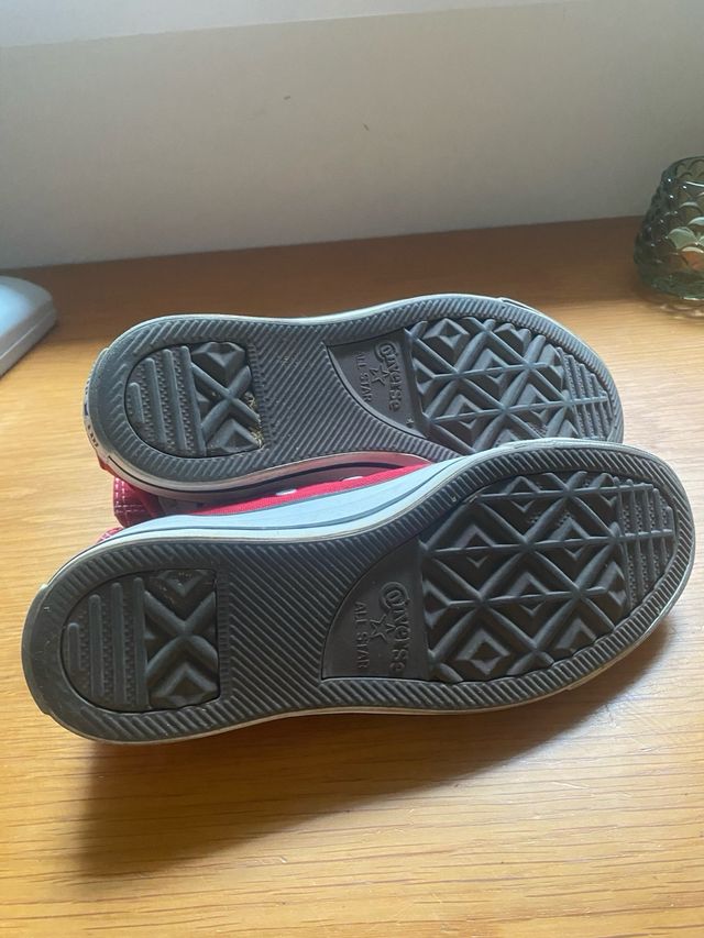 Converse All Star altas Rojas Talla 36.5