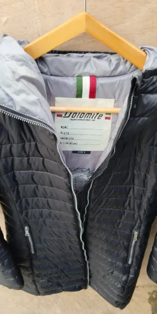 Abrigo plumífero mujer talla S