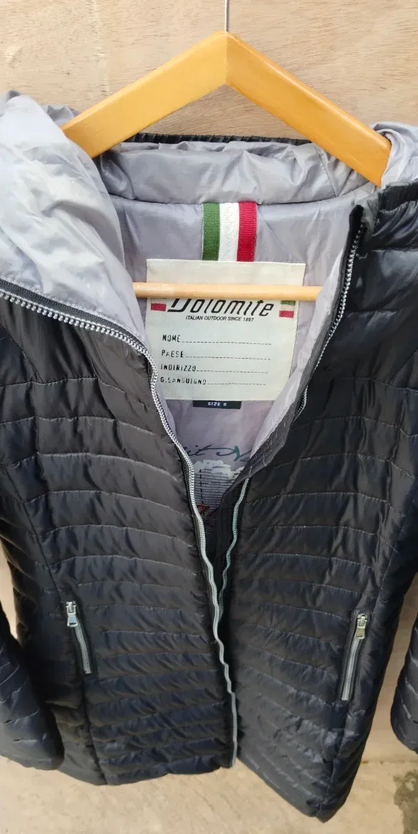 Abrigo plumífero mujer talla S