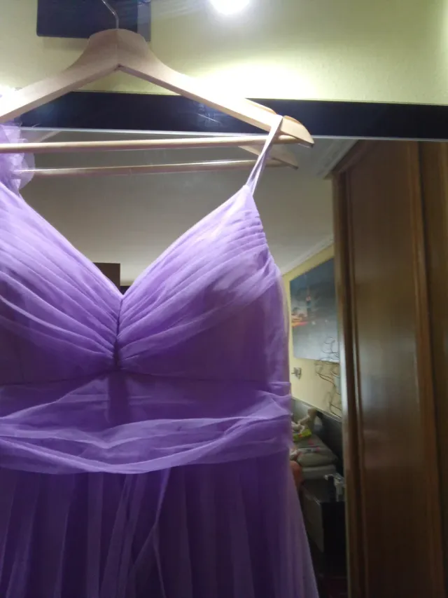 Vestido roxo para eventos