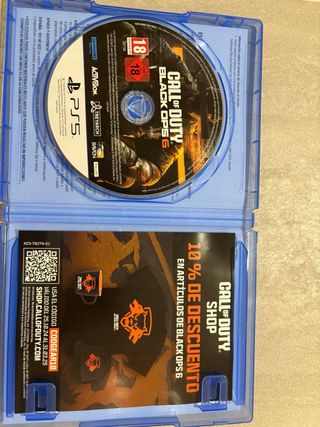 PS5 1TB + 2 Mandos + COD6