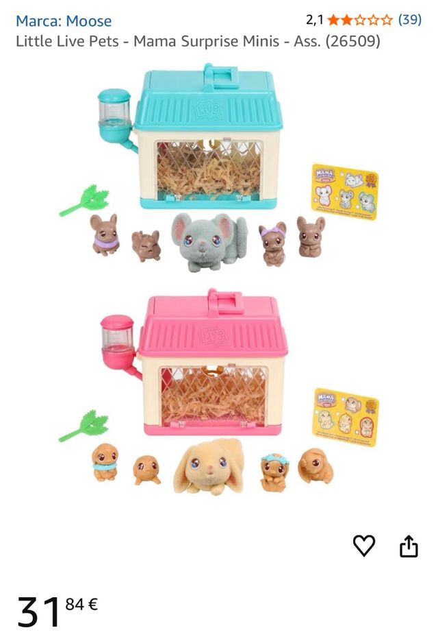 Little Live Pets Mama Surprise Minis Conejito