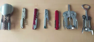 Set di cavatappi vintage in scatola