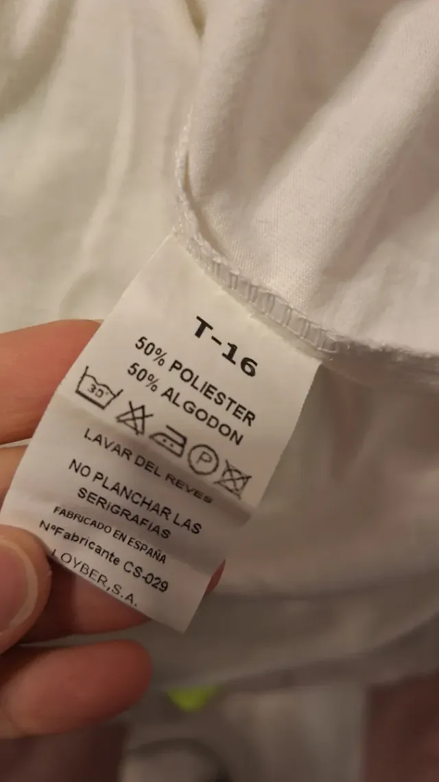 Camiseta educación física uniforme CEU San Pablo