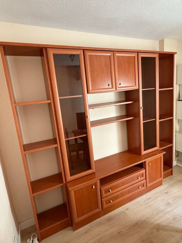 Mueble de salón modular madera