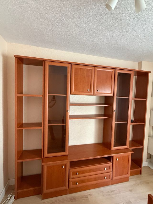 Mueble de salón modular madera