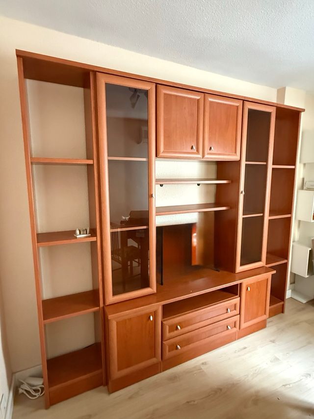 Mueble de salón modular madera